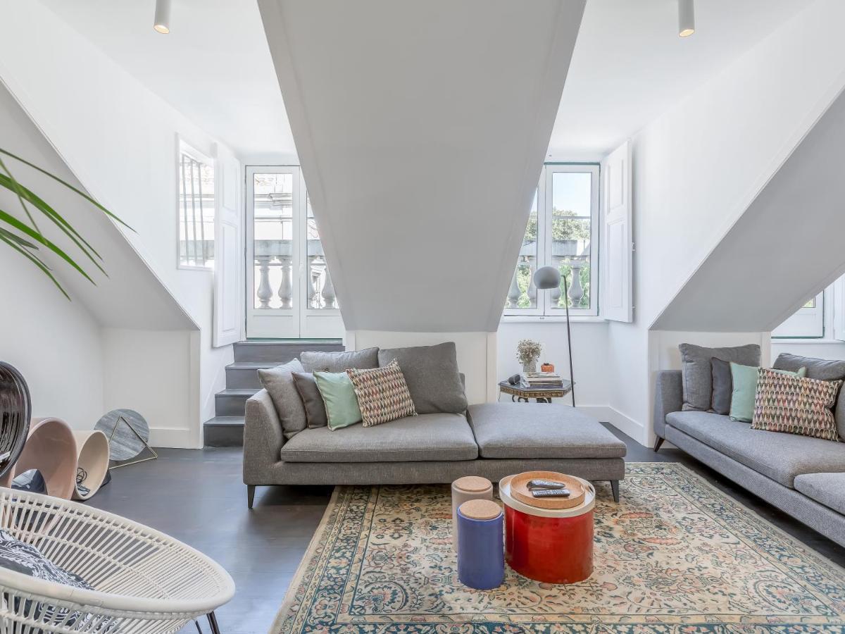 Principe Real Charming Garden View Flat At The Heart Of Appartamento *